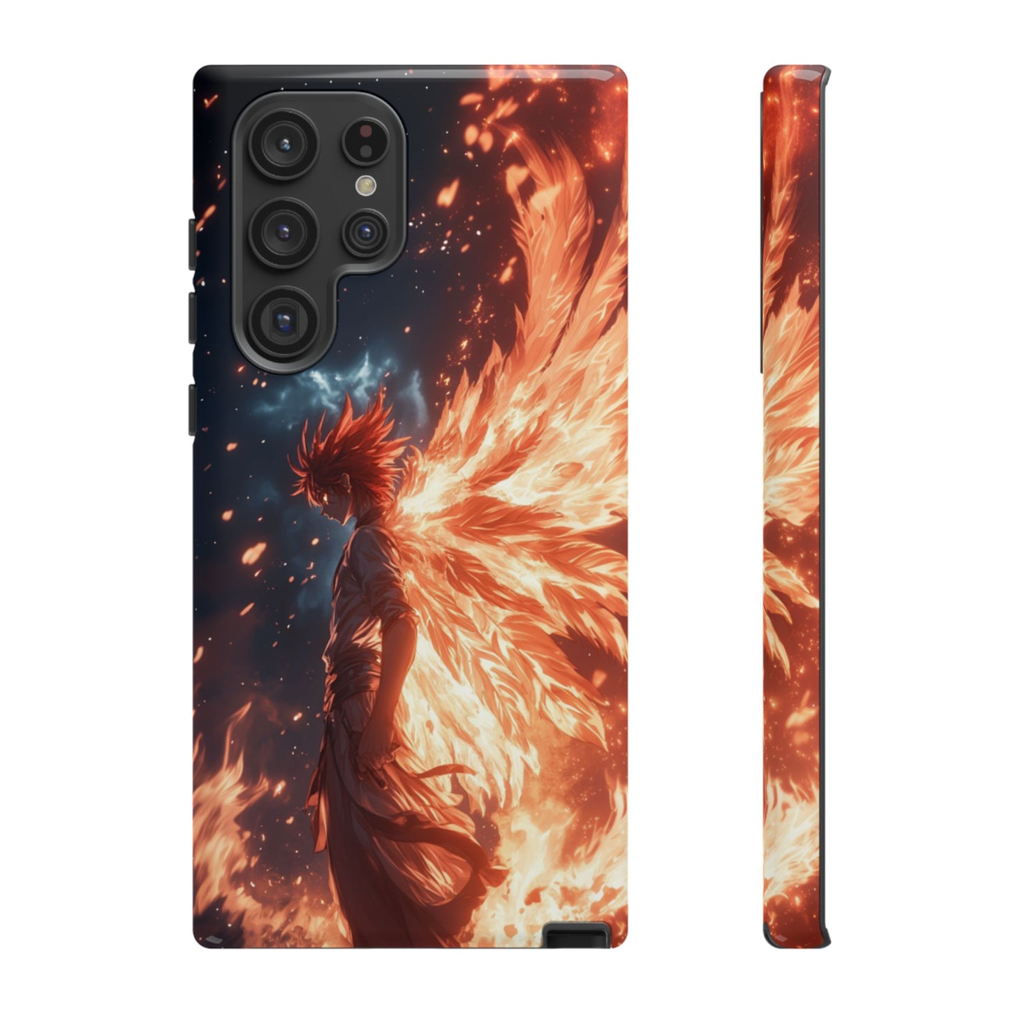 Flaming Guardian Phone Case – iPhone, Samsung, Google Pixel