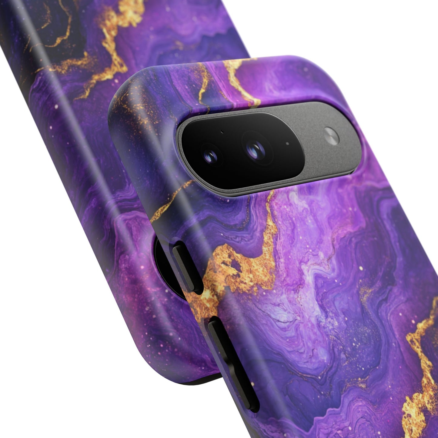 Amethyst Gold Marble – Tough Google Pixel Case