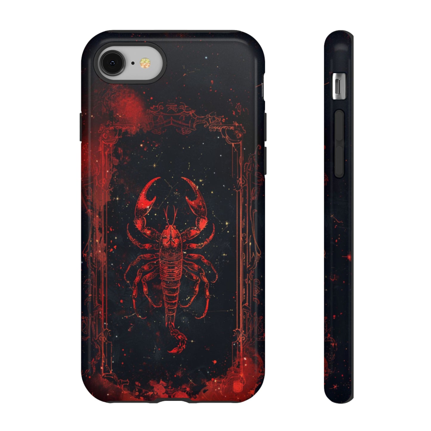 Scorpio Scarlet Nebula – Tough iPhone Case