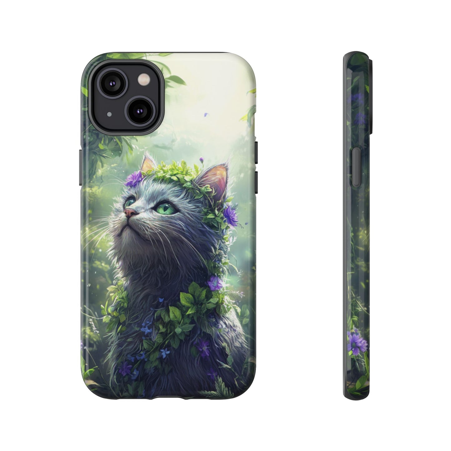 Forest Spirit Cat - Tough iPhone Case