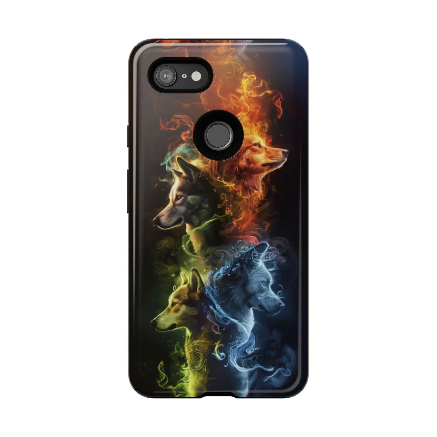 Elemental Wolf Pack – Tough Google Pixel Case
