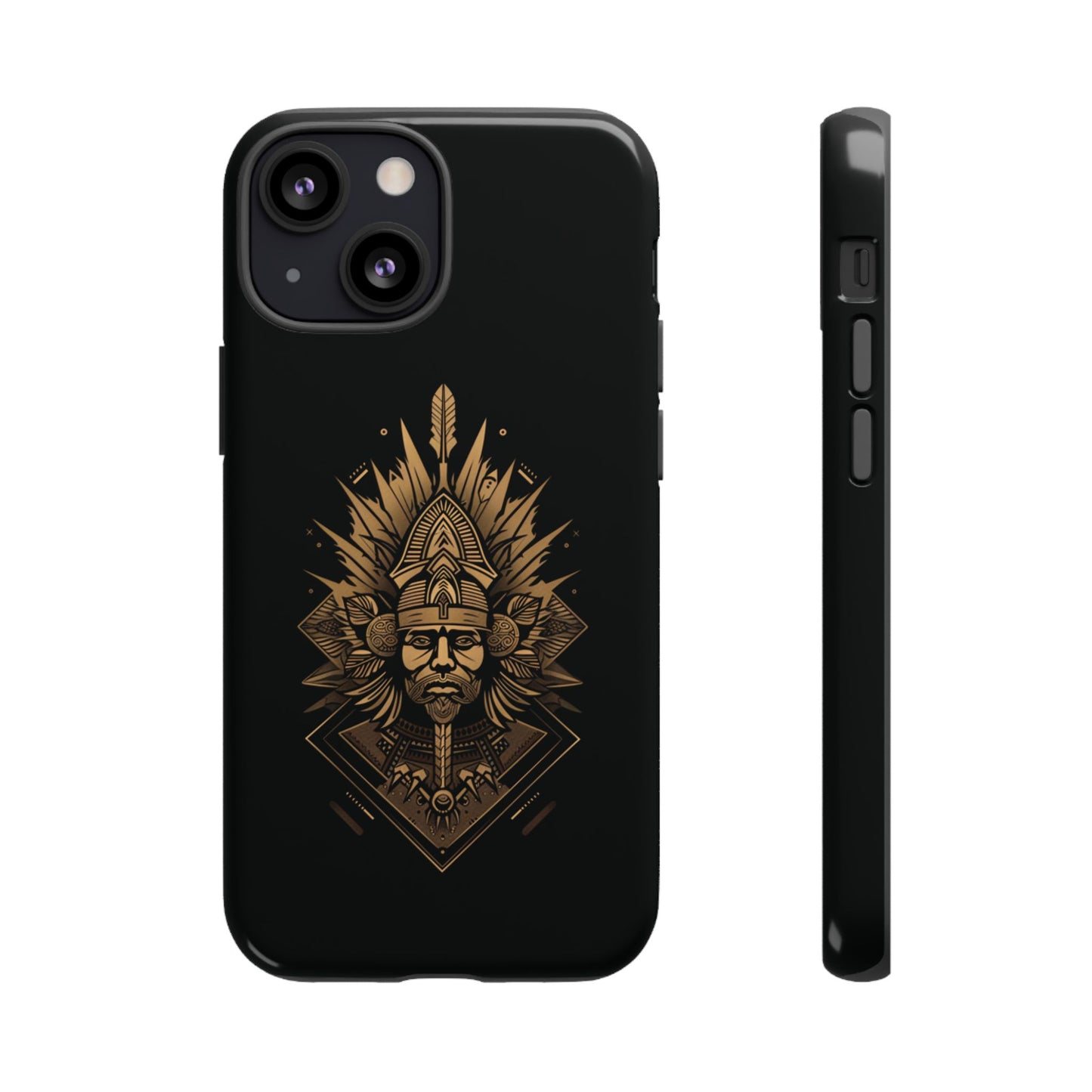 Golden Warrior Guardian - iPhone, Google Pixel, Samsung Galaxy