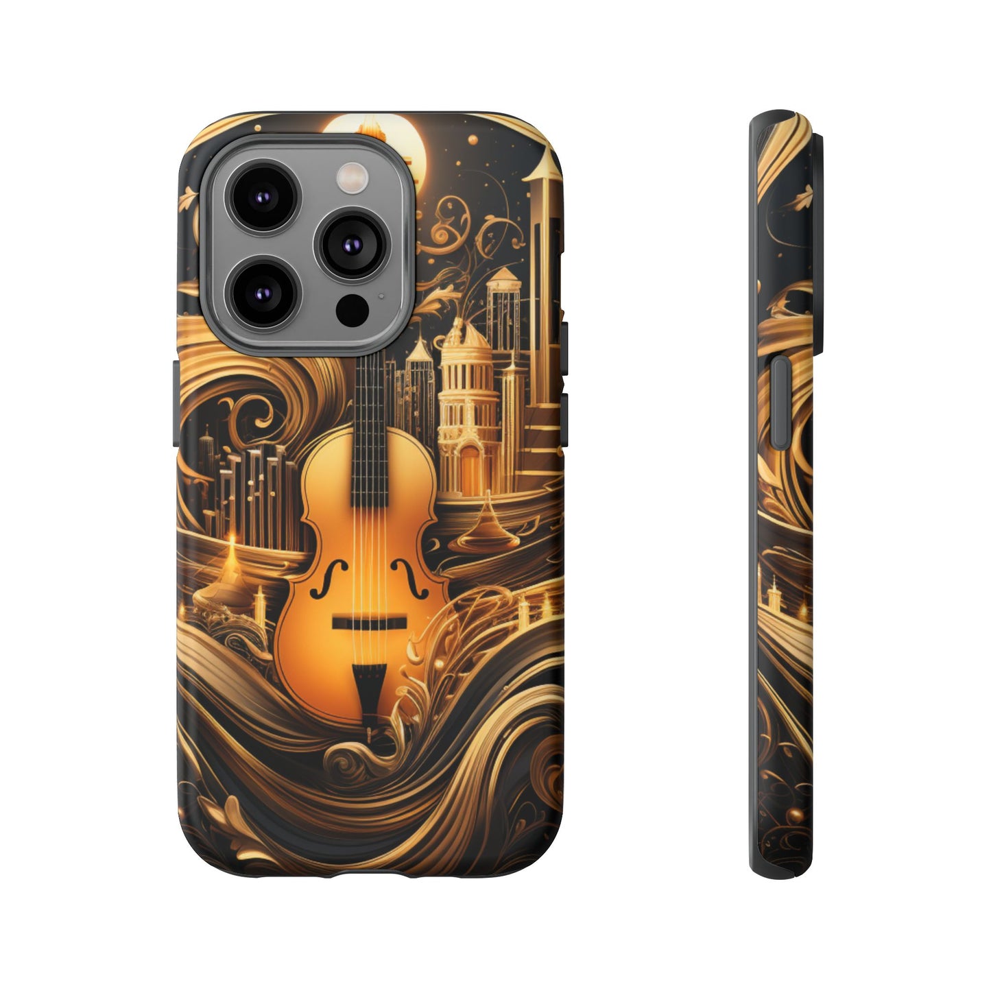 Golden Symphony Phone Case – iPhone, Samsung, Google Pixel