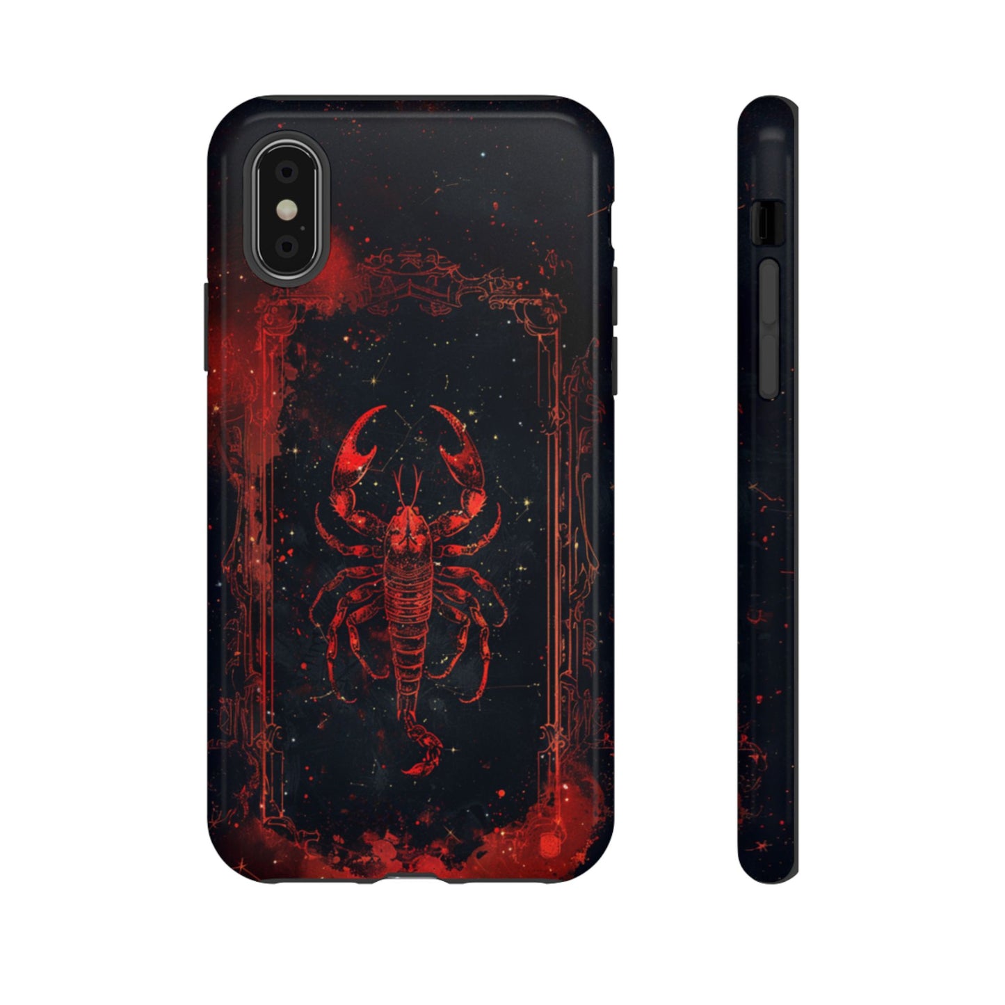 Scorpio Scarlet Nebula – Tough iPhone Case