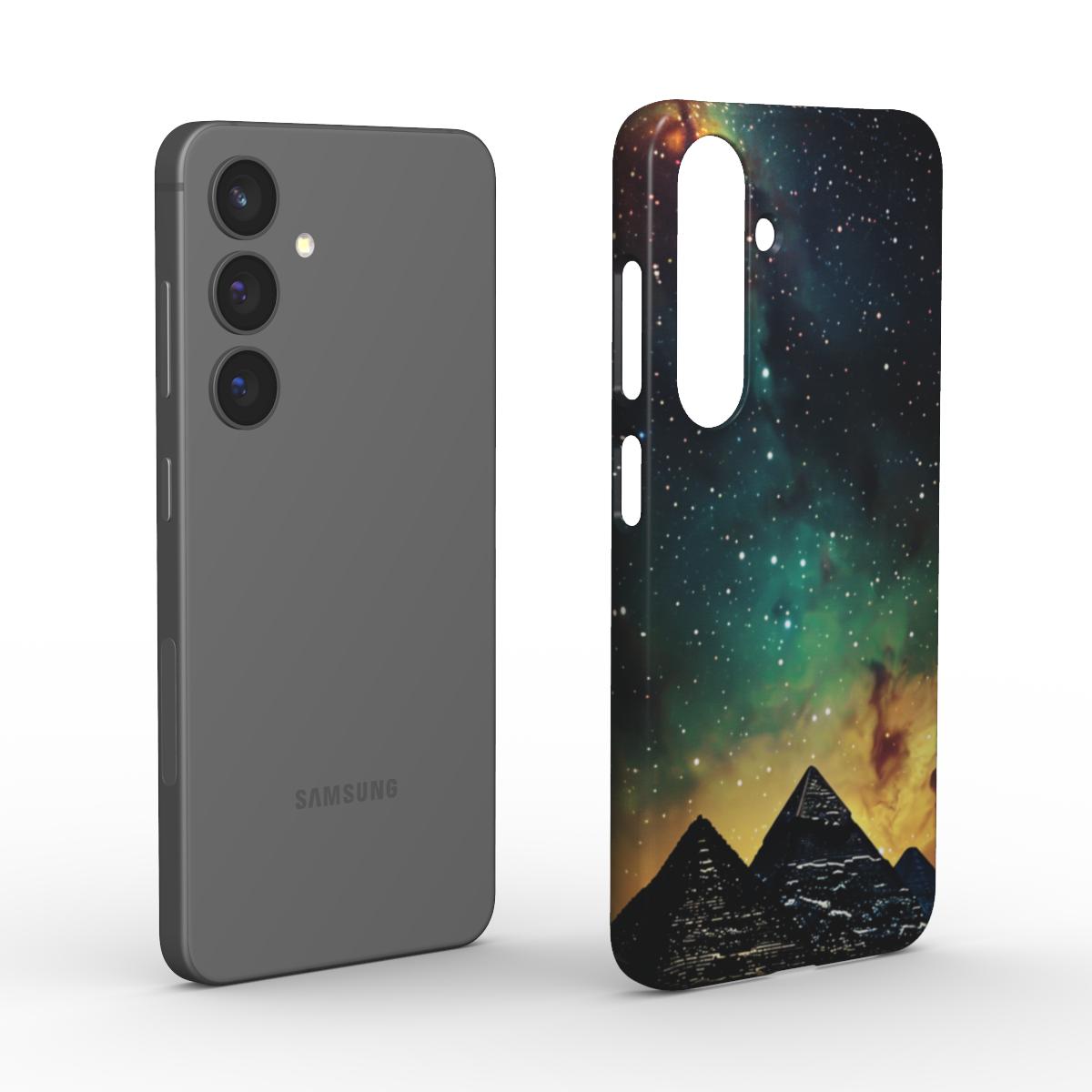 Pyramids Under the Starry Night Sky - Samsung Galaxy Fold Z 3 Case