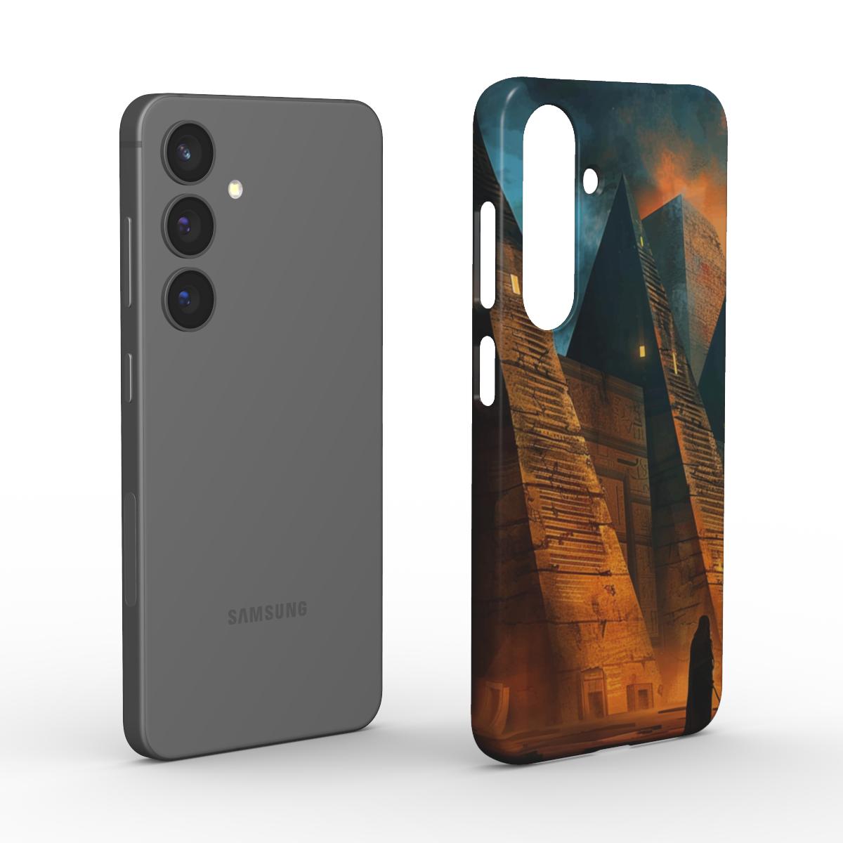 Mystical Ancient Pyramids at Night - Samsung Galaxy Fold Z 3 Case