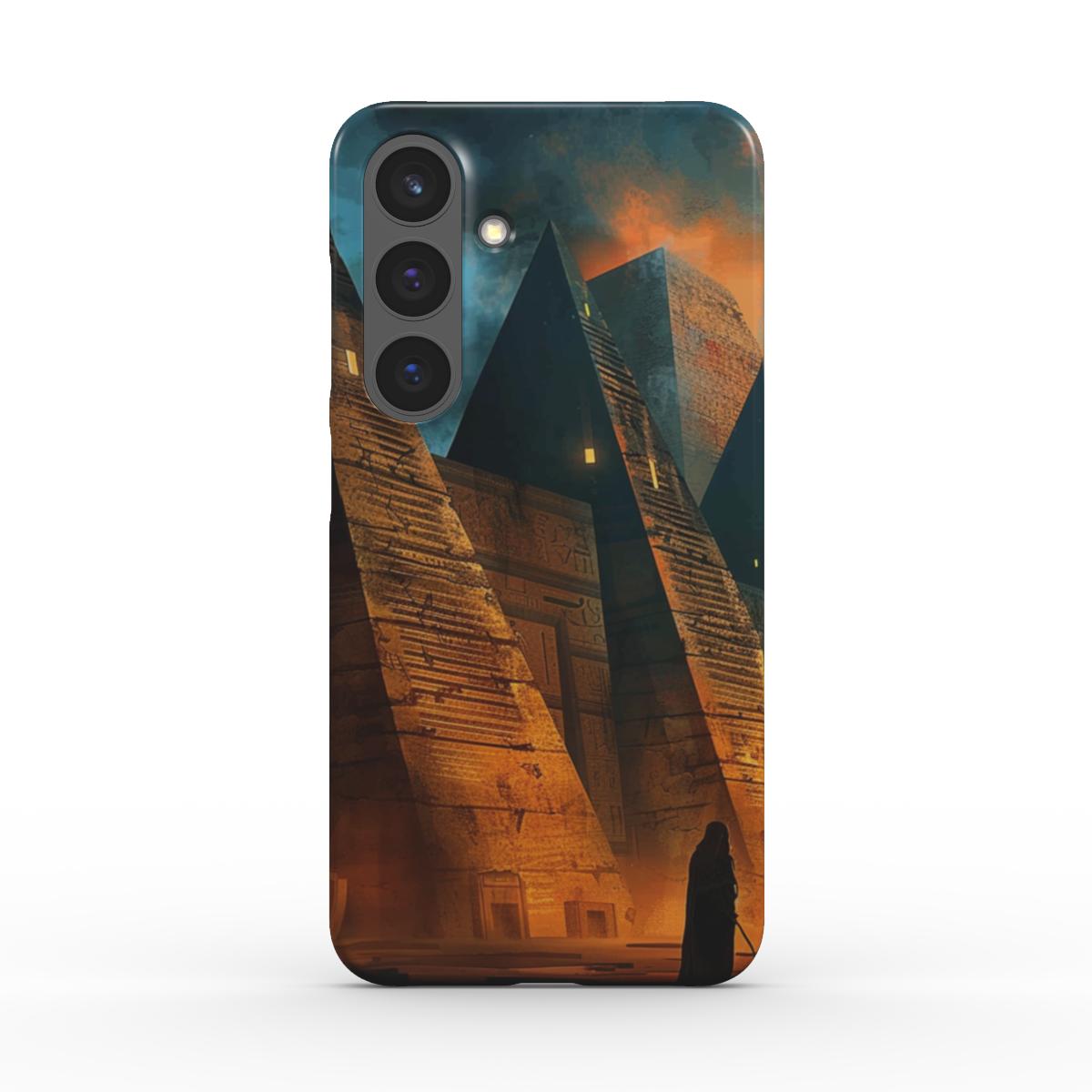 Mystical Ancient Pyramids at Night - Samsung Galaxy Fold Z 3 Case
