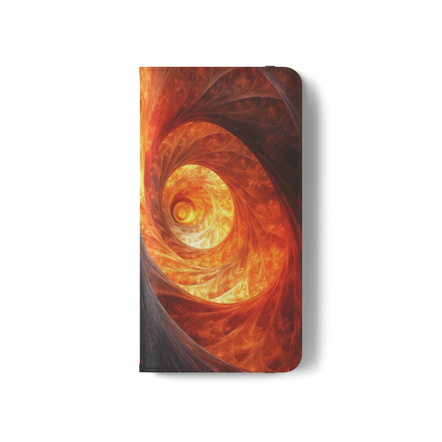 Fire Spiral - Wallet Flip Case