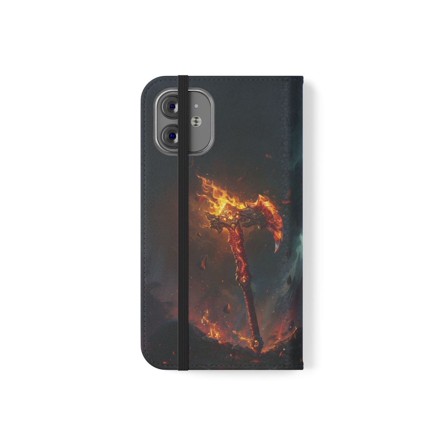 Dragon Fire Axe - Wallet Flip Case
