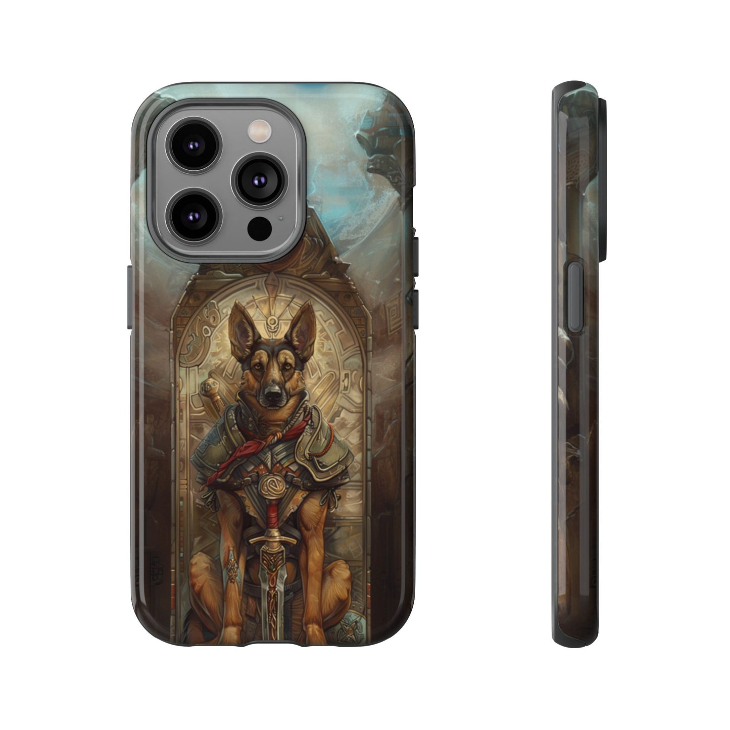 Temple Sentinel Dog – Tough iPhone Case
