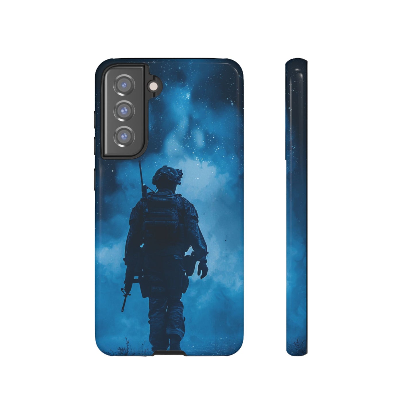 Midnight Sentinel Soldier – Tough Samsung Galaxy Case