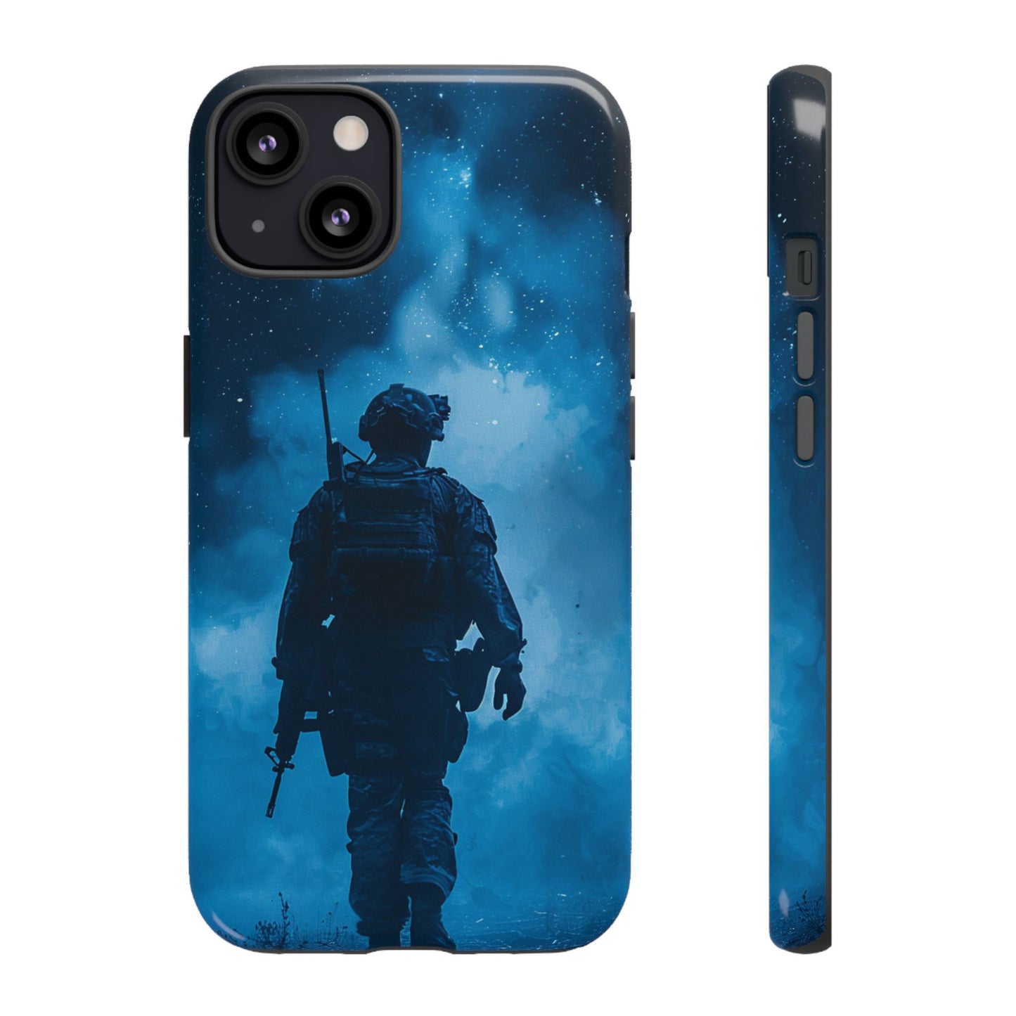 Midnight Sentinel Soldier – Tough iPhone Case