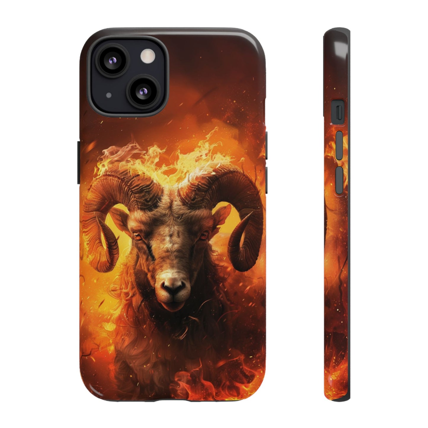 Aries Fire Ram - Tough iPhone Case