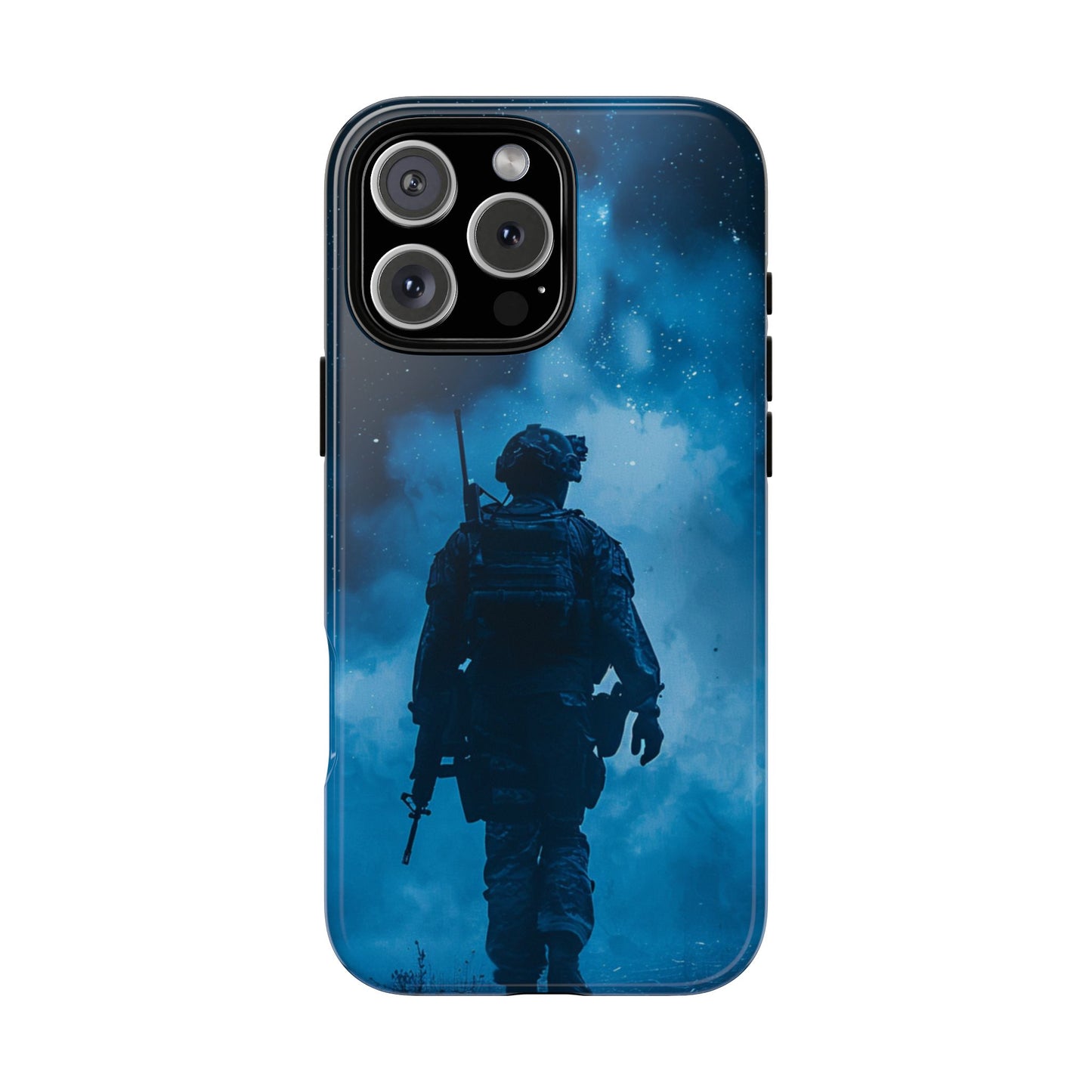 Midnight Sentinel Soldier – Tough iPhone Case