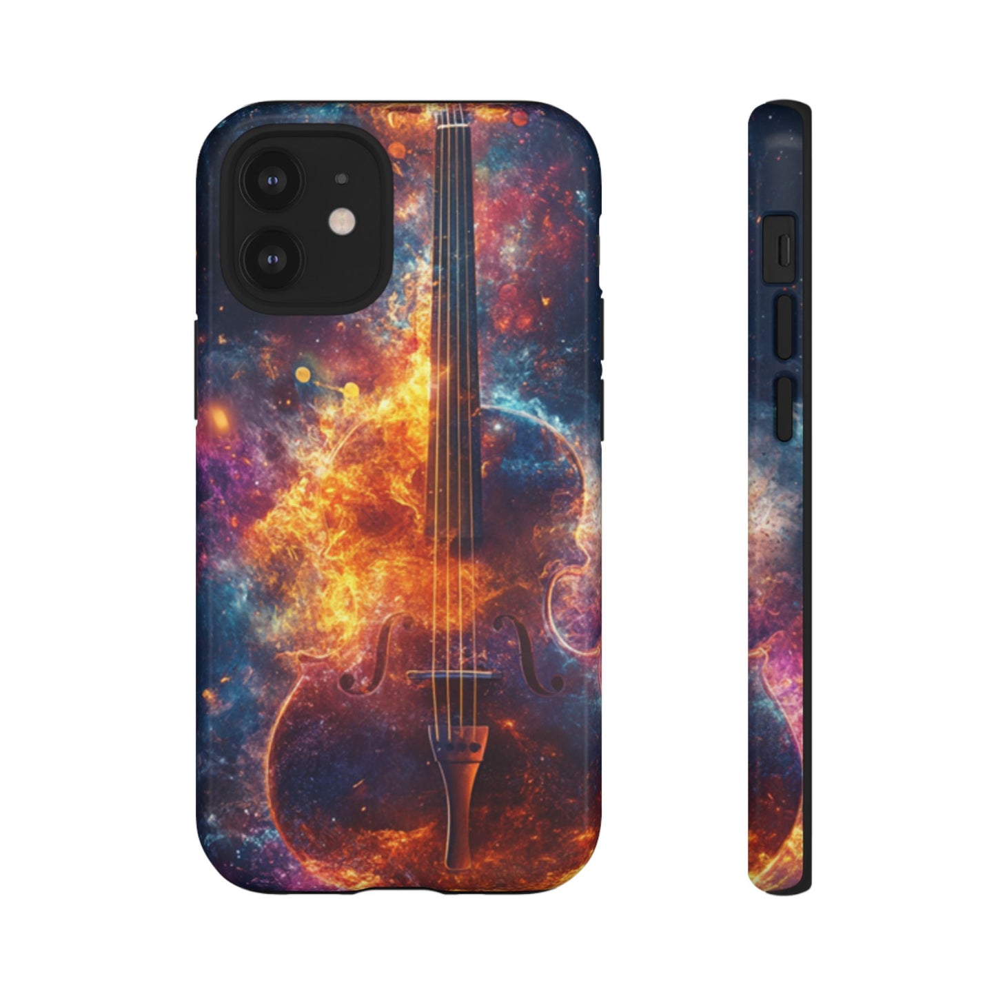 Fiery Violin Galaxy Phone Case – iPhone, Samsung, Google Pixel