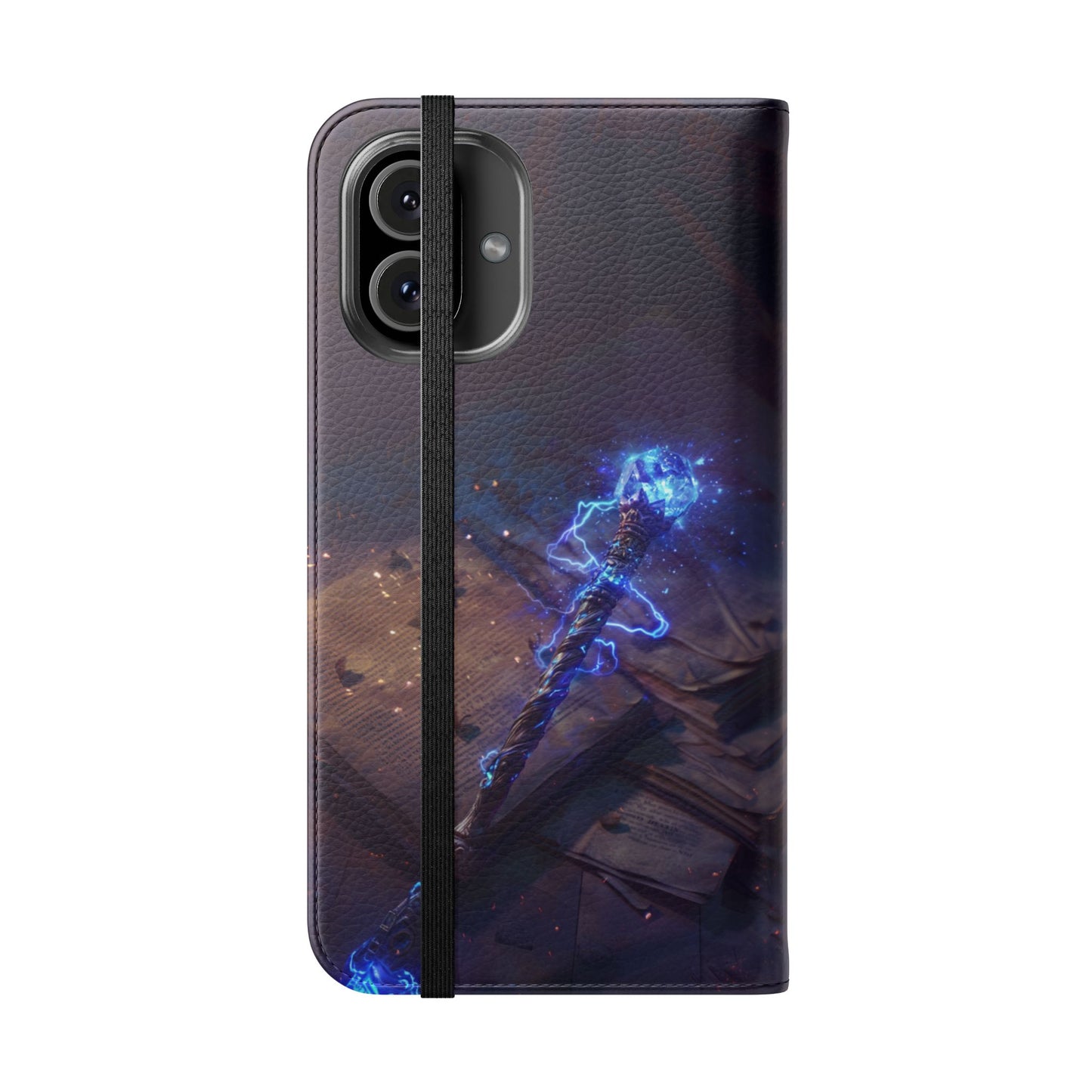 Lightning Staff - Wallet Flip Case