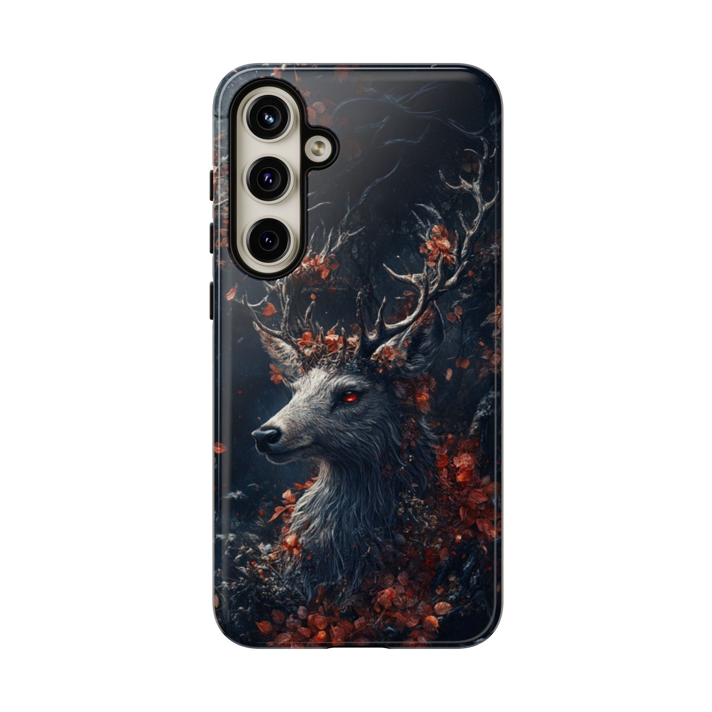 Crimson Stag Blossom – Tough Samsung Galaxy Case