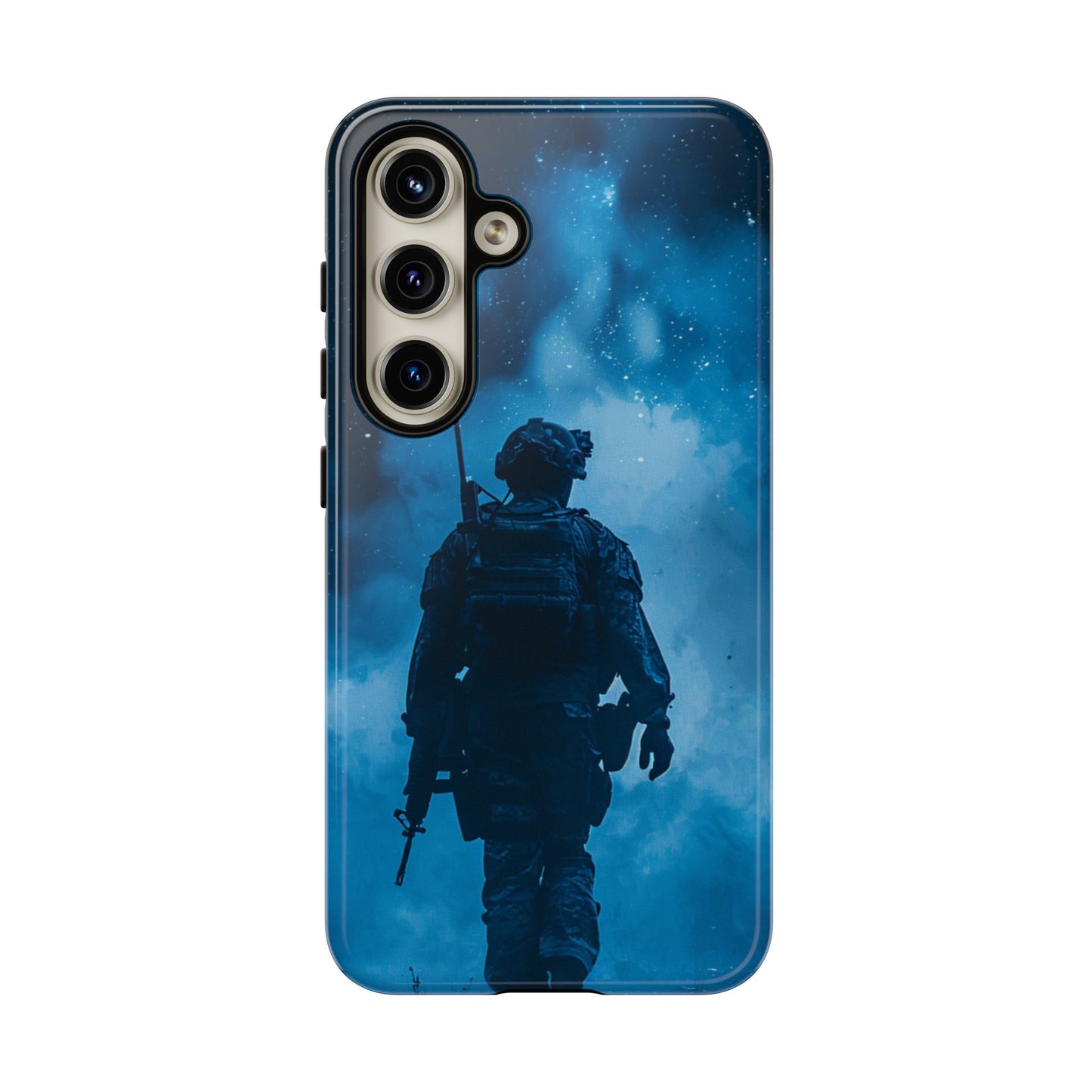 Midnight Sentinel Soldier – Tough Samsung Galaxy Case