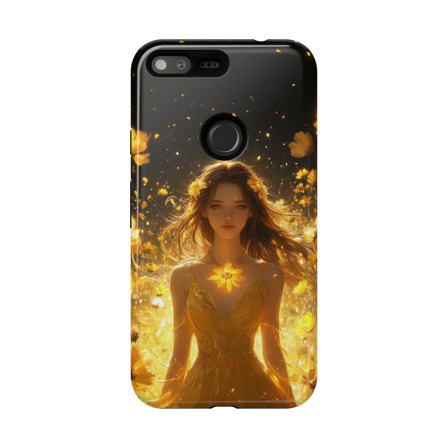 Sun Blossom Goddess – Tough Google Pixel Case
