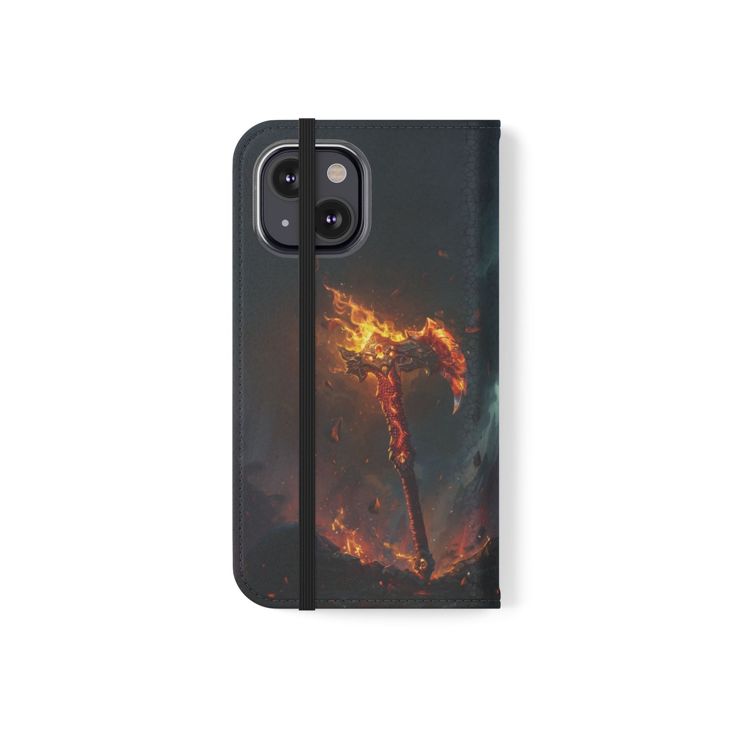 Dragon Fire Axe - Wallet Flip Case