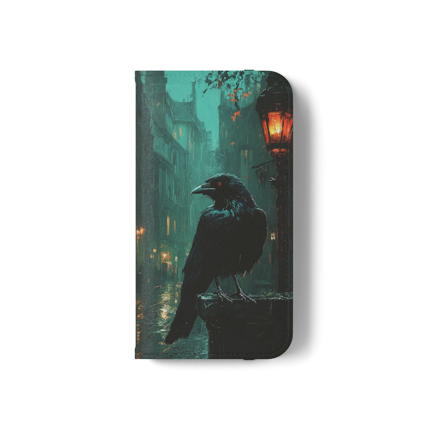 Victorian Raven - Wallet Flip Case