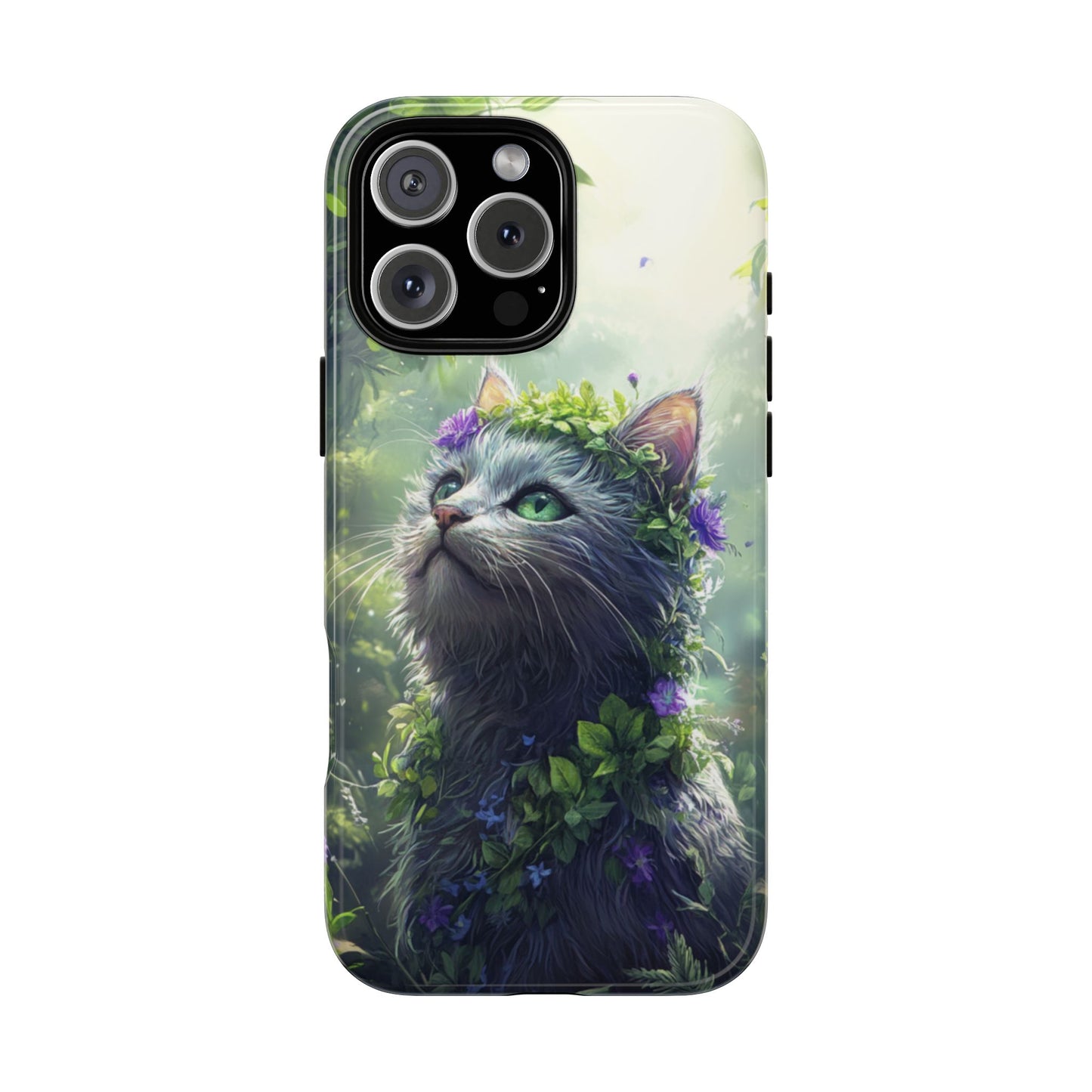Forest Spirit Cat - Tough iPhone Case