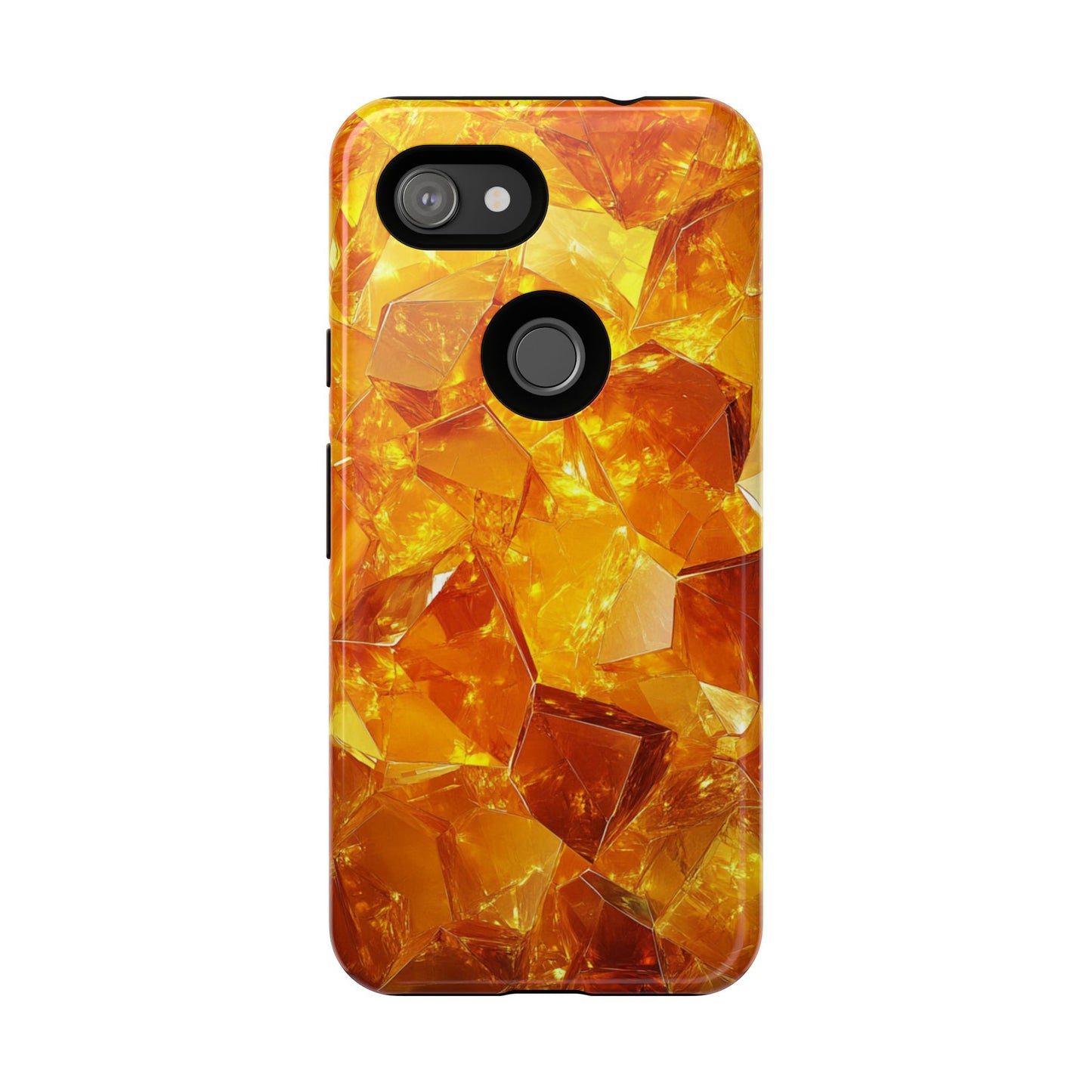 Amber Crystal Shards – Tough Google Pixel Case
