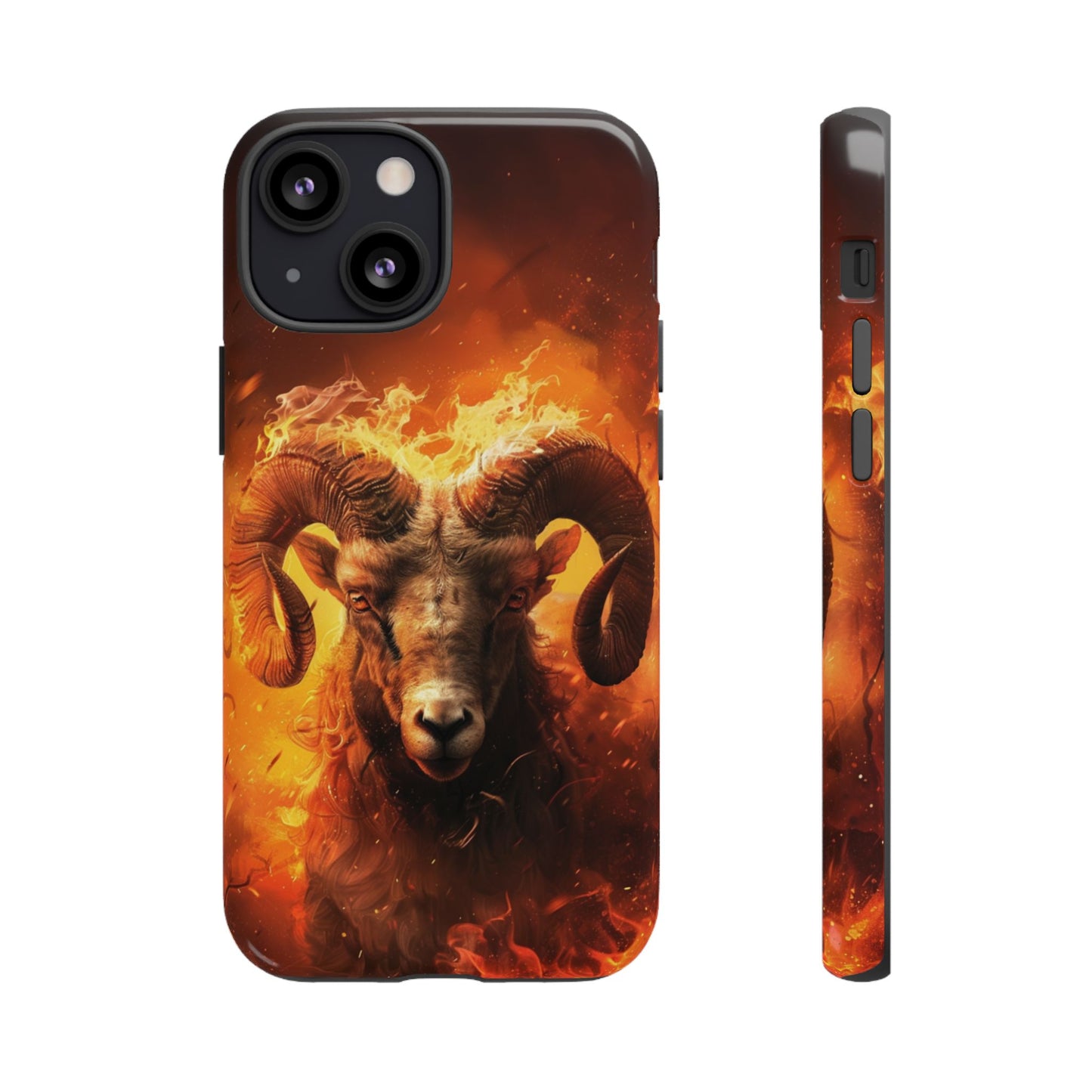 Aries Fire Ram - Tough iPhone Case