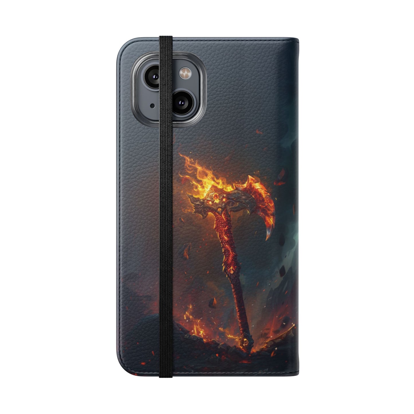 Dragon Fire Axe - Wallet Flip Case