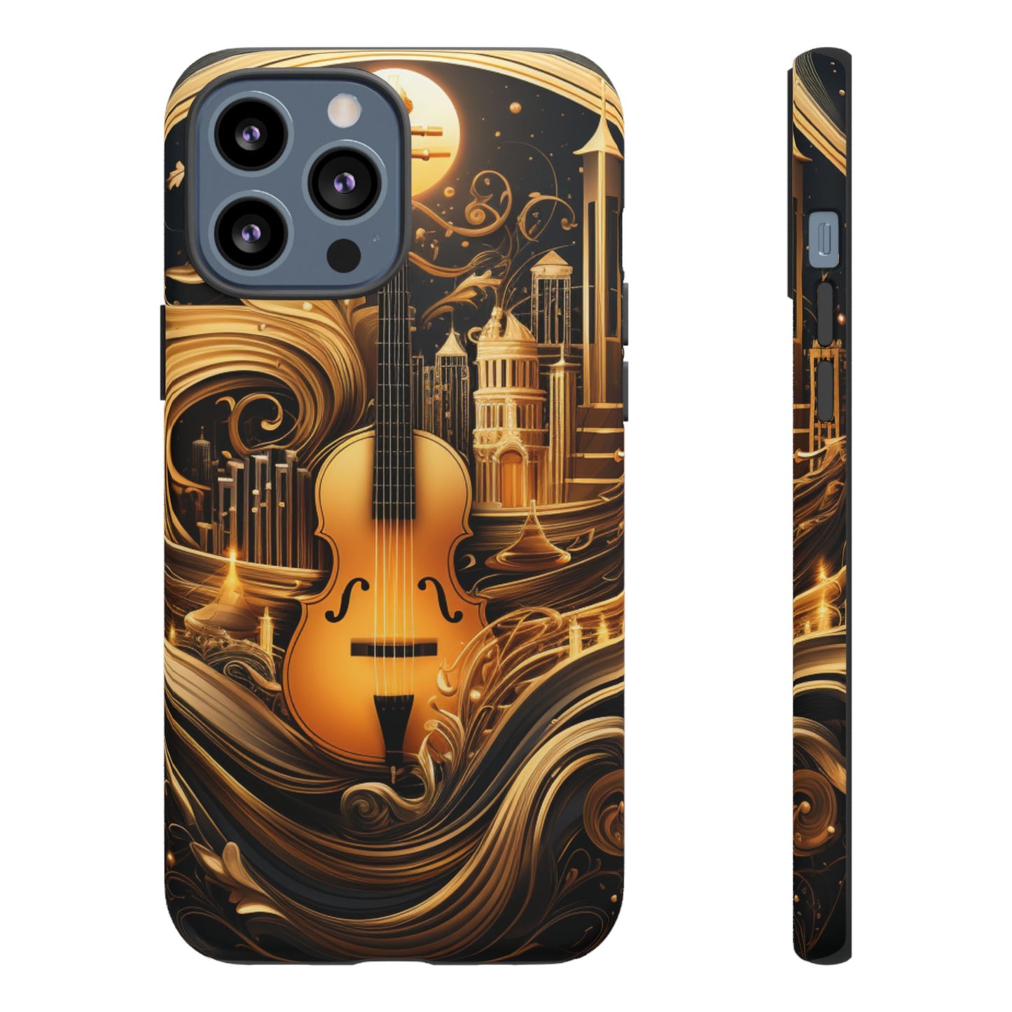 Golden Symphony Phone Case – iPhone, Samsung, Google Pixel