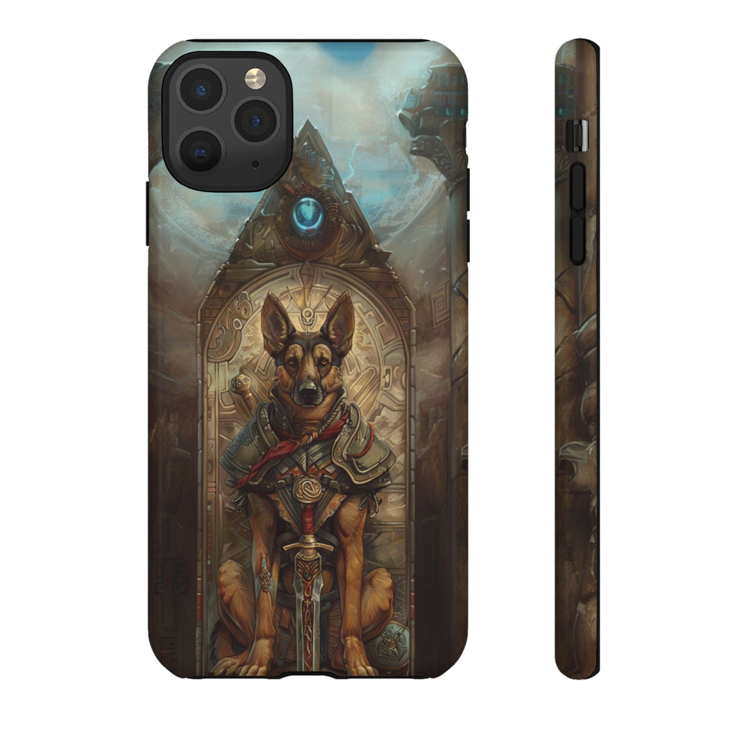 Temple Sentinel Dog – Tough iPhone Case
