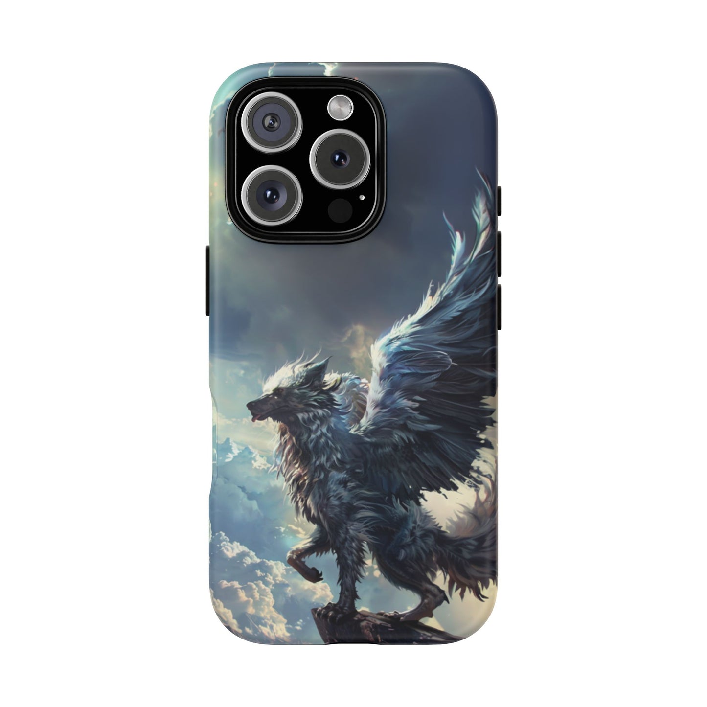 Winged Wolf Protector - iPhone, Google Pixel, Samsung Galaxy