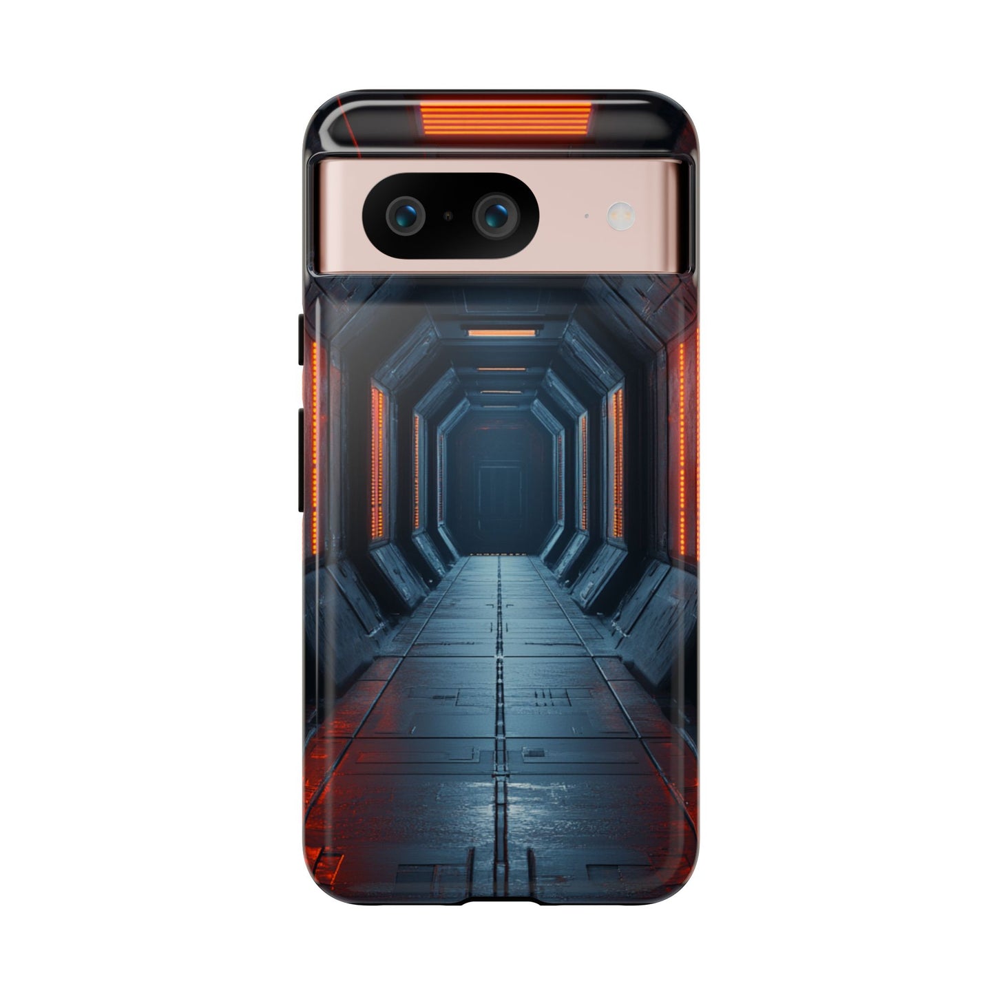 Red Alert Corridor – Tough Google Pixel Case