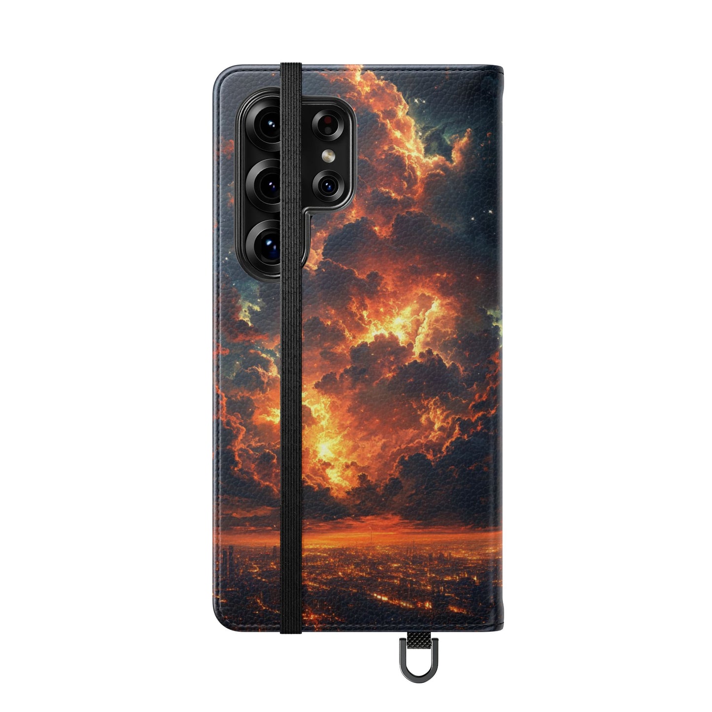 Cosmic Storm - Wallet Flip Case