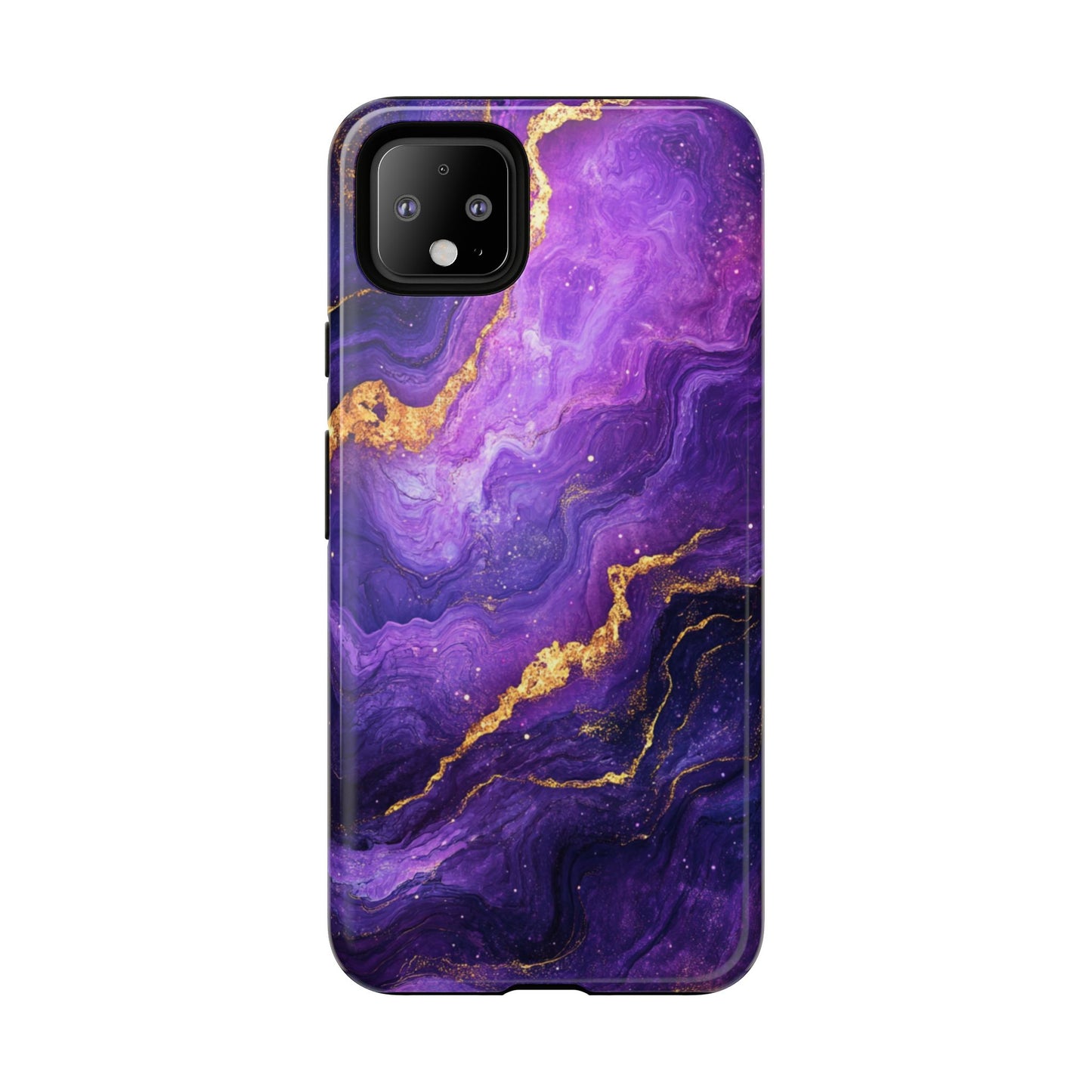 Amethyst Gold Marble – Tough Google Pixel Case