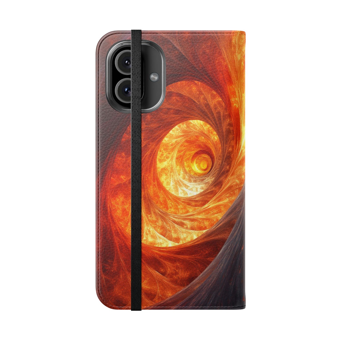Fire Spiral - Wallet Flip Case