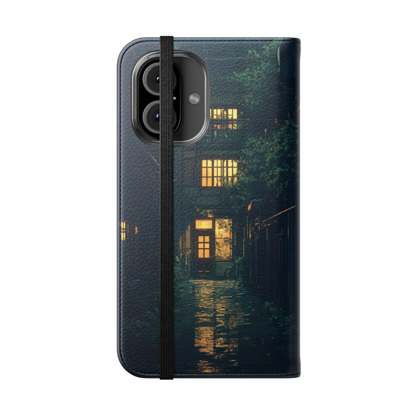 Rainy Alley - Wallet Flip Case
