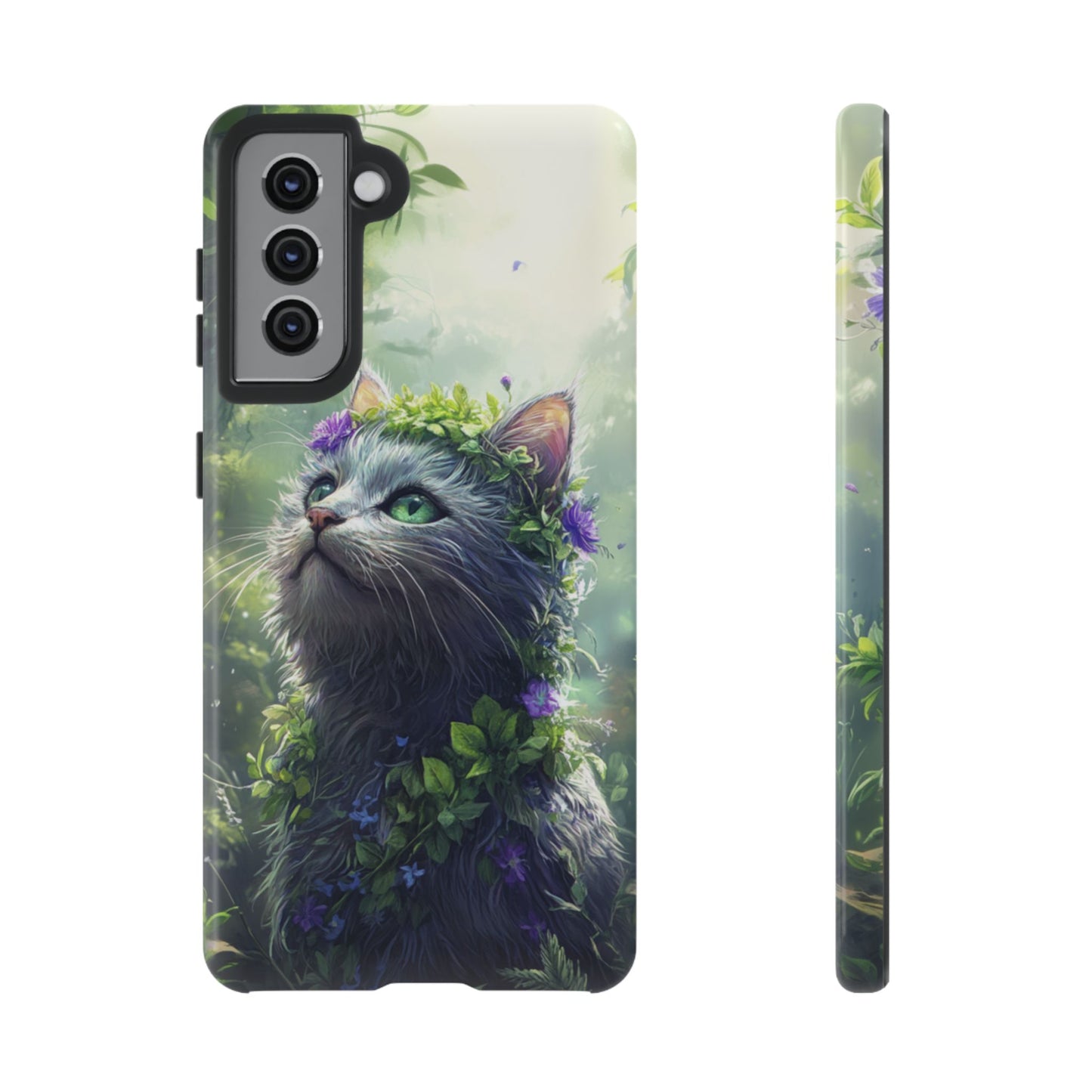 Forest Spirit Cat - Tough Samsung Galaxy Case