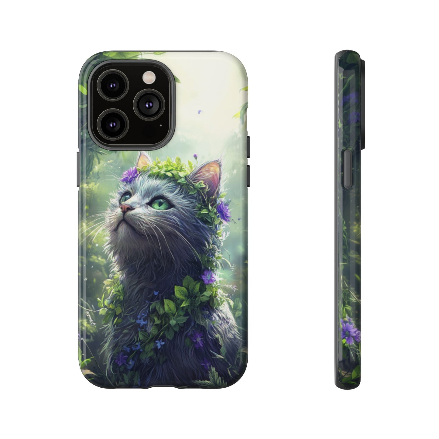 Forest Spirit Cat - Tough iPhone Case