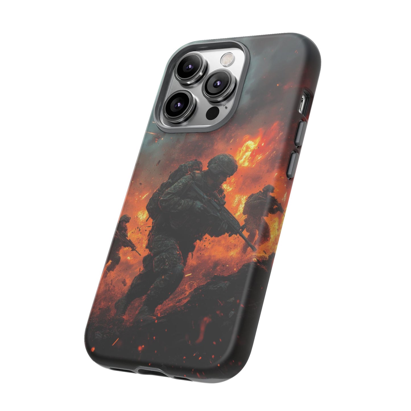 Epic Battlefield Soldier Phone Case - iPhone, Google Pixel, Samsung Galaxy
