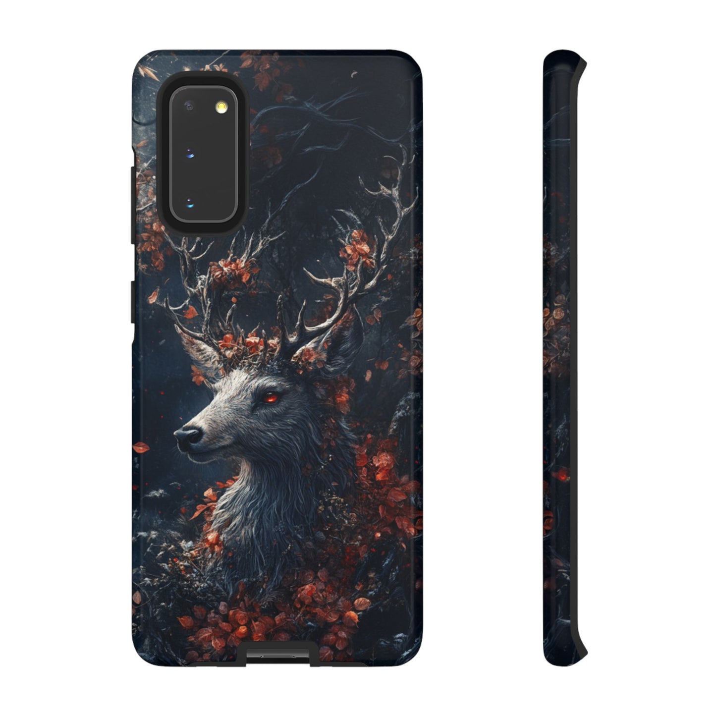 Crimson Stag Blossom – Tough Samsung Galaxy Case