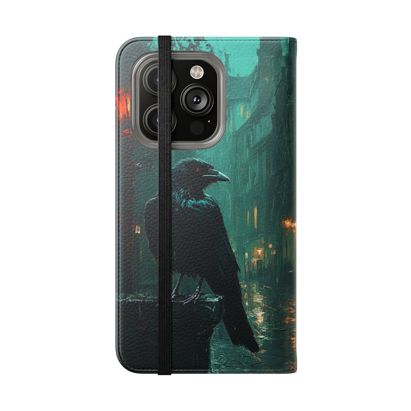Victorian Raven - Wallet Flip Case