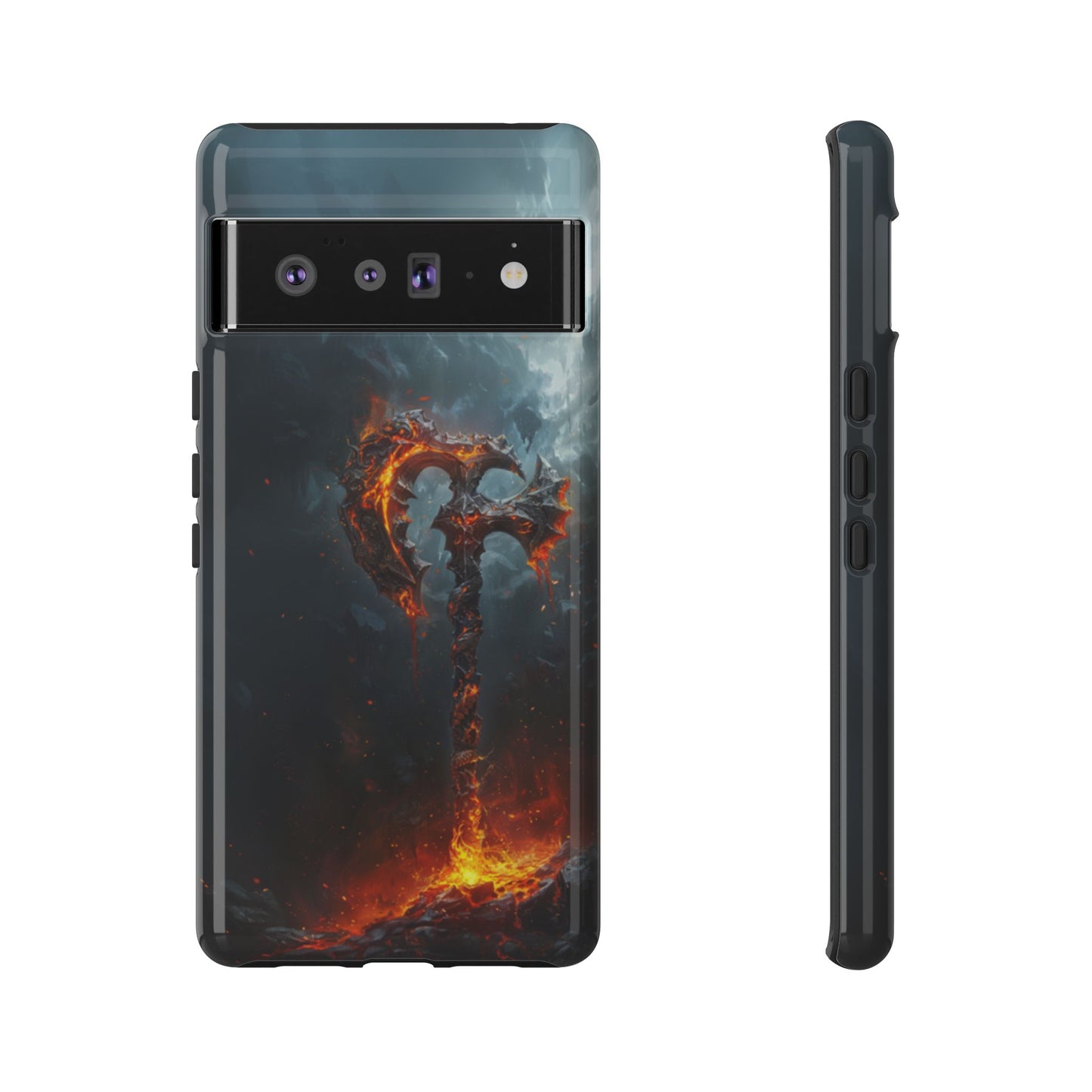 Molten War Axe - Tough Google Pixel Case