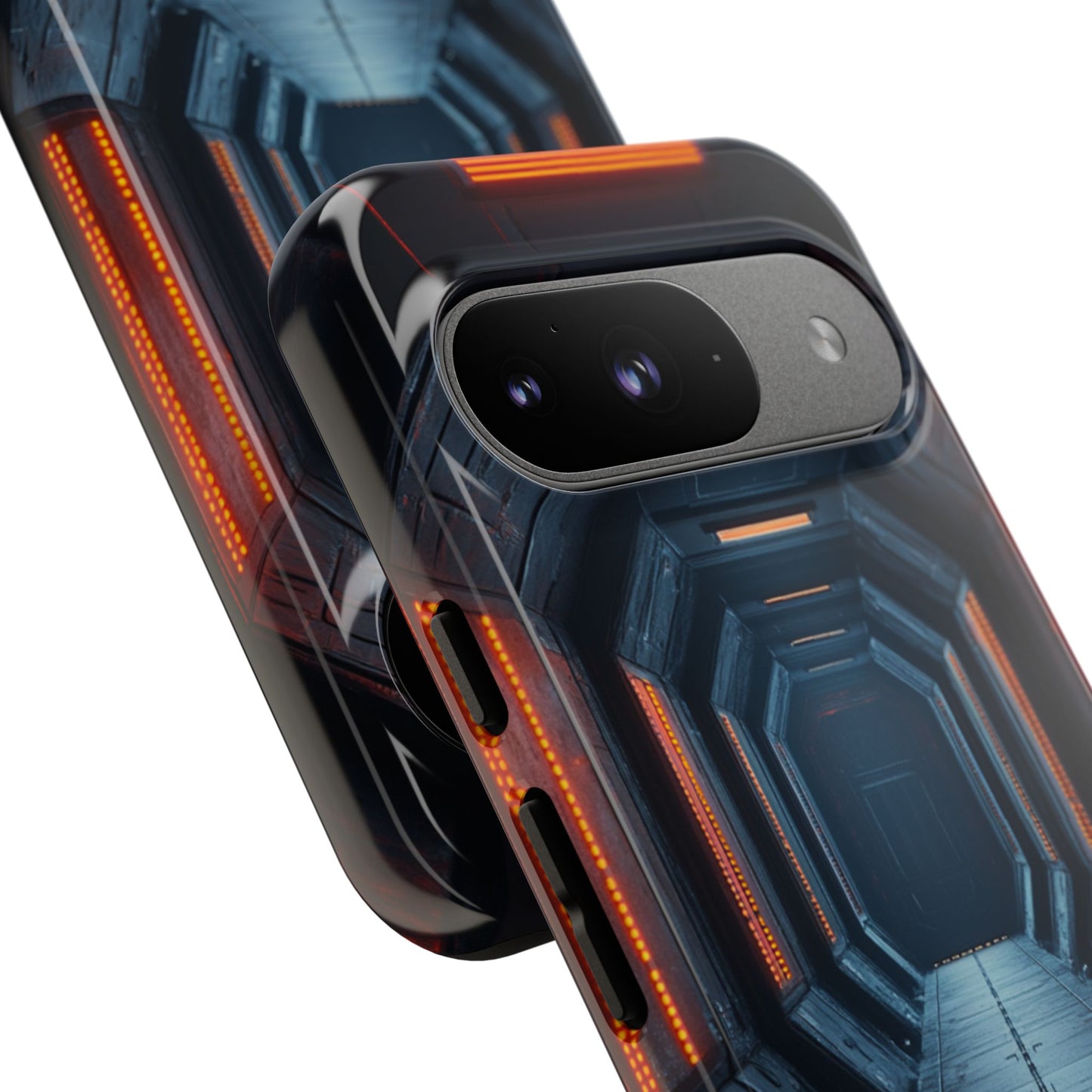 Red Alert Corridor – Tough Google Pixel Case