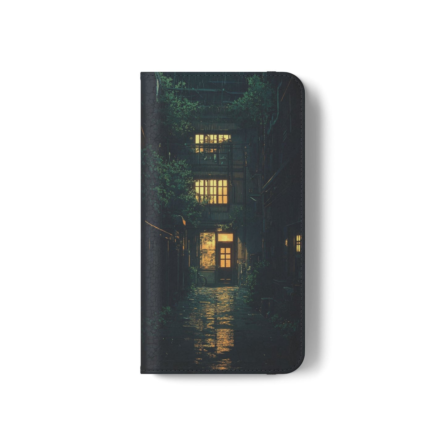Rainy Alley - Wallet Flip Case