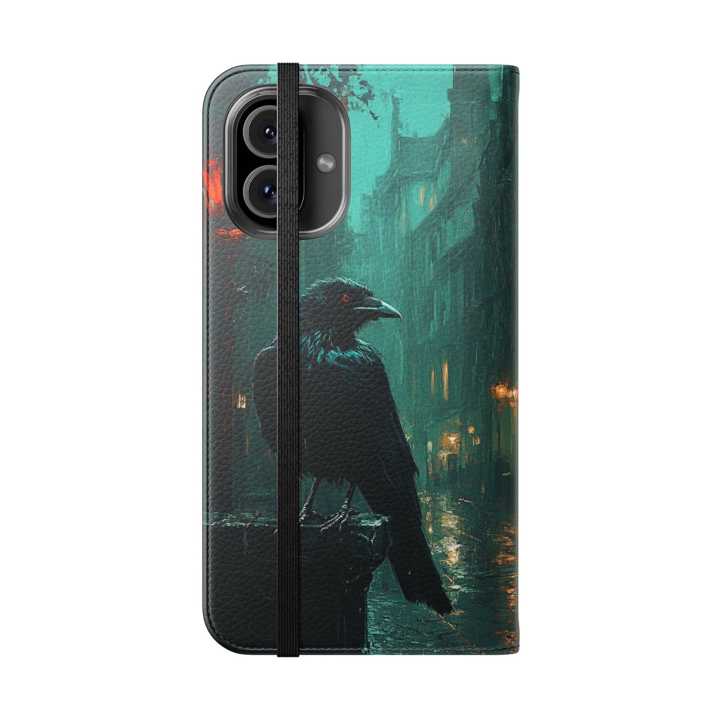 Victorian Raven - Wallet Flip Case
