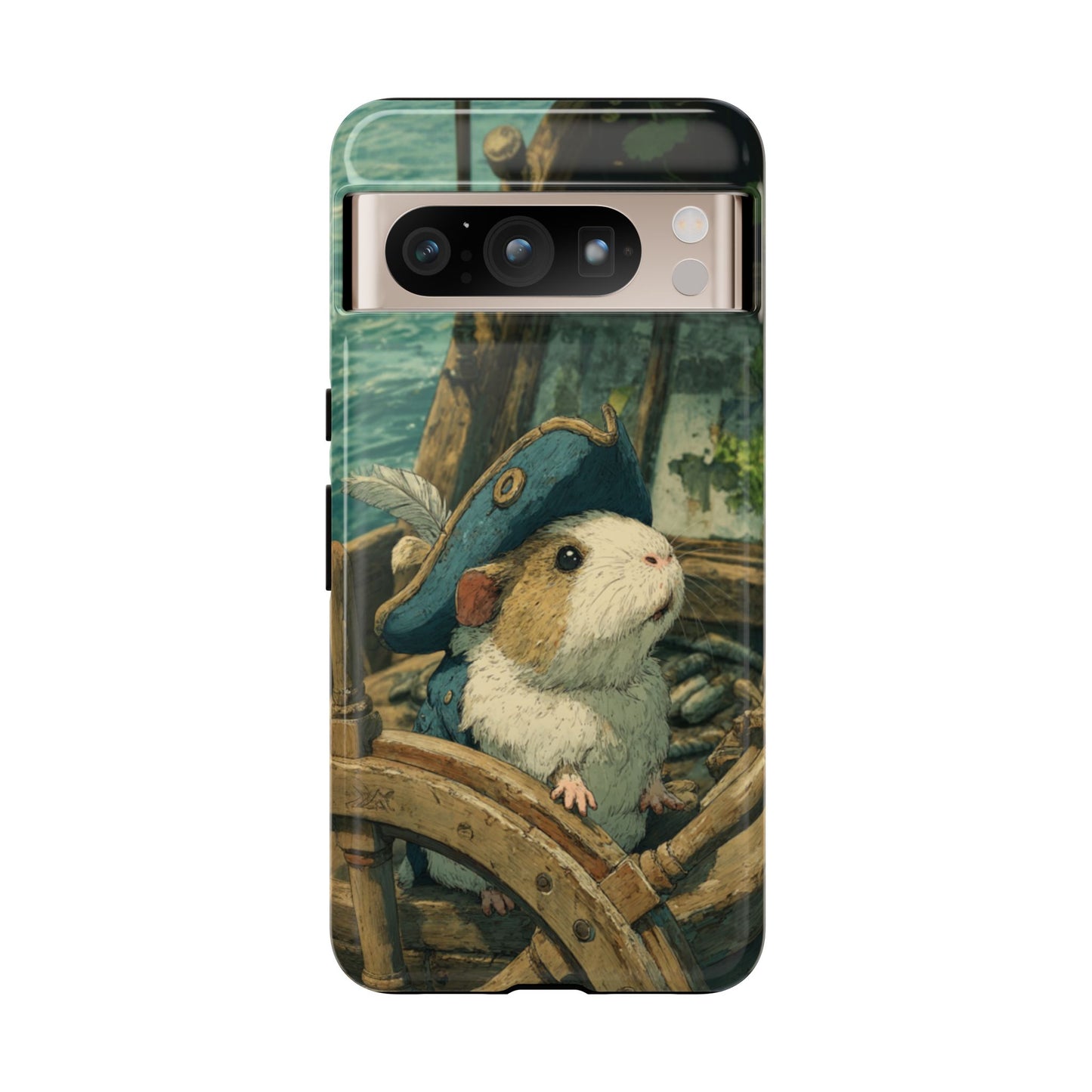 Pirate Captain Guinea Pig - Tough Google Pixel Case
