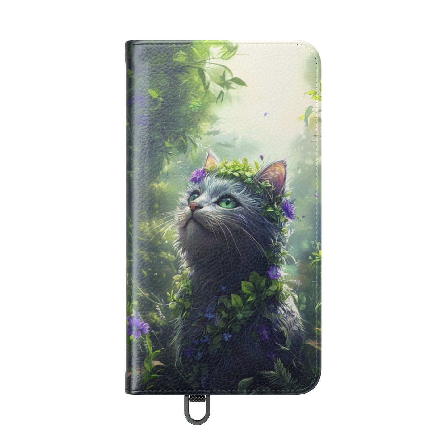 Forest Spirit Cat - Wallet Flip Case