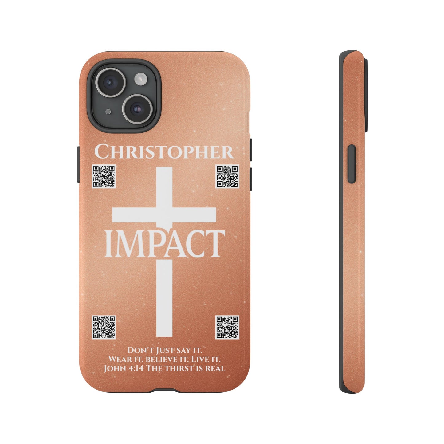 Impact Rose Gold - Christopher - 4 QR codes