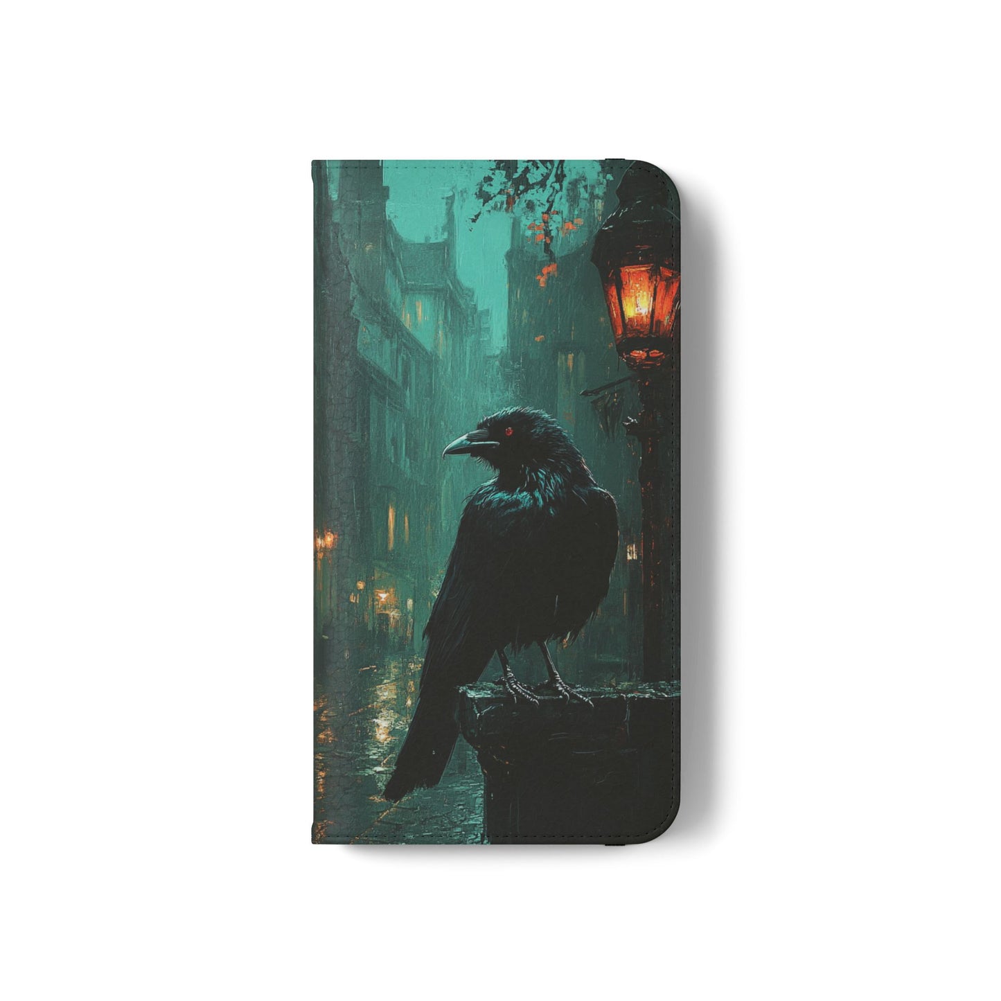 Victorian Raven - Wallet Flip Case
